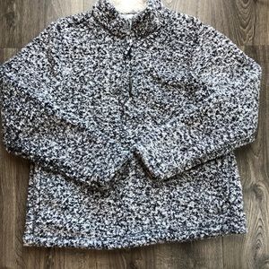 Fluffy 1/4 Zip Pullover